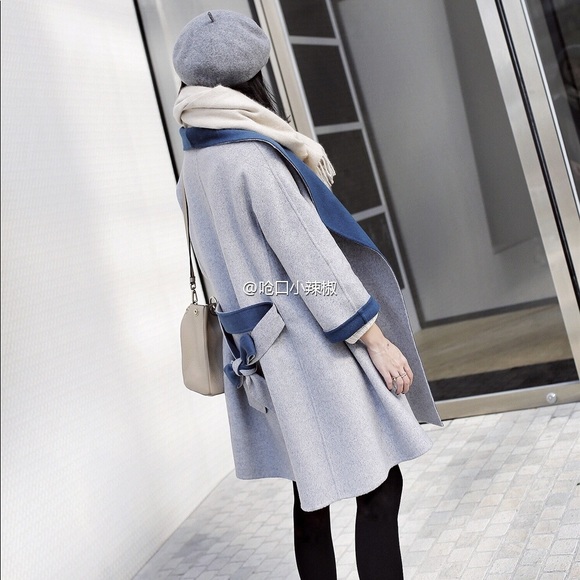 Reversible Wool Coat - Picture 3 of 7